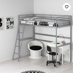【無料】IKEA　ロフトベッドの画像