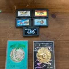 ゲームキューブゲームボーイなどのソフトの画像