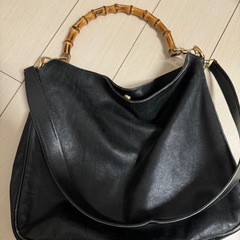【受付中】GUCCI グッチ　バンブー　ショルダーバッグ　斜め掛けの画像