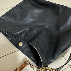 【受付中】GUCCI グッチ　バンブー　ショルダーバッグ　斜め掛けの画像