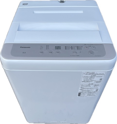 【送料込】22年製 Panasonic NA-F60B15全自動 洗濯機 6kg USED】2022年製 Panasonic / パナソニック 洗濯機 6kg NA