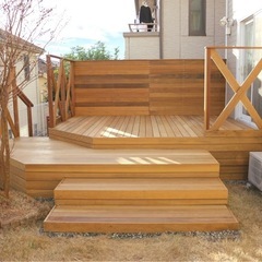 ウッドデッキや小屋など作ります！