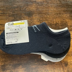 【新品未使用】ミズノ　ソックス 3足組 26-28cm タフファイバーEXの画像