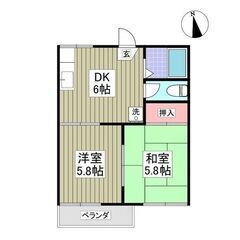 初期費用8万円パック⭐️敷・礼・仲0円⭐️フリーレント1ヶ月！⭐...