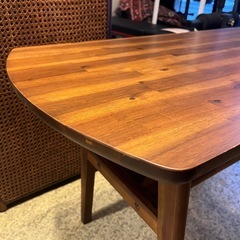 【武蔵小山店】 unico ウニコ SWELLA スウェラ カフェテーブル W1100 ソファテーブル センターテーブル テーブル　北欧 アカシア材 の画像
