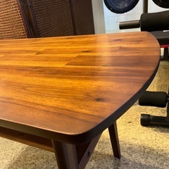 【武蔵小山店】 unico ウニコ SWELLA スウェラ カフェテーブル W1100 ソファテーブル センターテーブル テーブル　北欧 アカシア材 の画像