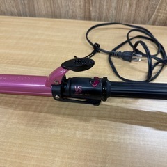 ◎VIDAL SASSOON ヘアアイロン コテ ピンクの画像
