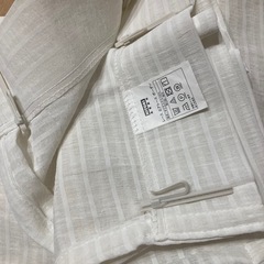ニトリ　レースカーテン　２枚セットの画像
