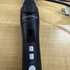 ◎SALONIA ヘアーアイロン コテ 使用感ありの画像
