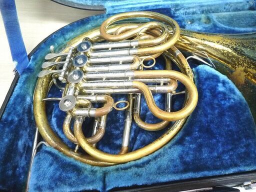 現状品 ホルン ヤマハ フルダブルホルン YHR-662 中古 ハードケース