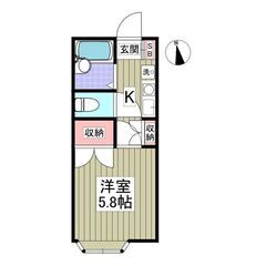 初期費用8万円パック⭐️敷・礼・仲0円⭐️フリーレント1ヶ月！⭐...
