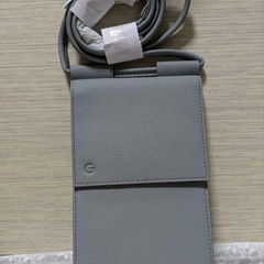 Google スマホショルダーストラップ グレーの画像