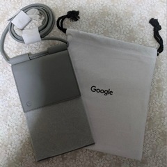 Google スマホショルダーストラップ グレー