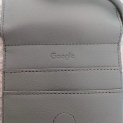 Google スマホショルダーストラップ グレーの画像