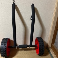  サップ SUP ロングボード用 ボードトロリー カヤック ボートドーリー スタンド 軽量 -コンパクト 横置 サーフィン スタンドアップ パドルボード カート 軽量ドリー ドーリーの画像
