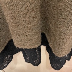 モヘア重ねワンピースの画像