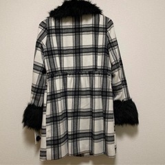 新品  レディース ダブルボタンコート  Mサイズの画像