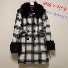 新品  レディース ダブルボタンコート  Mサイズ