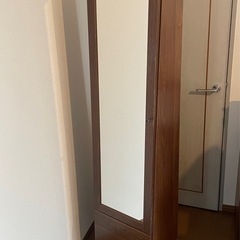 ドレッサー おしゃれ 全身鏡 ミラー 姿見 収納棚 キャビネット...