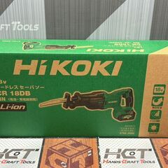 【未使用】ハイコーキ HiKOKI CR18DB(NN) コードレスセーバーソー 18Ｖの画像