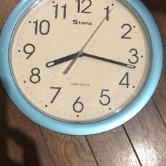 掛け時計　スターズ　秒針が少し動きづらいです