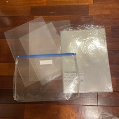 A3クリアファイル8枚他
