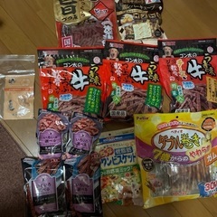 犬のサプリとお菓子
