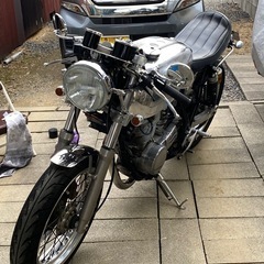 SR400 フルカスタム　車検ありの画像