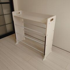 収納　トイハウスラック　天板付き　おもちゃ収納　中古品の画像