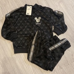 【新品】H&M ミッキー　ジャージ　100cm