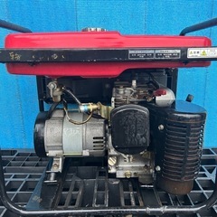 新ダイワ　美品　発電機 60Hz AC100V 1.4kva EG1500 スローダウン　ガソリン　野外　農業　キャンプ 洗車　非常用　シンダイワ　簡易始動動画ありの画像