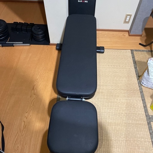 プロフィール見ていただけると助かります。フラットベンチ