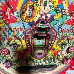 パチンコ実機　マルホン　ファインプレイ　一発台　ジャンク盤面の画像