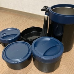 保温ジャーお弁当箱★部活仕事用★ランチご飯の画像