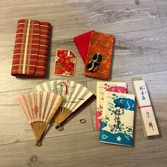 お茶席セット＋印伝袋