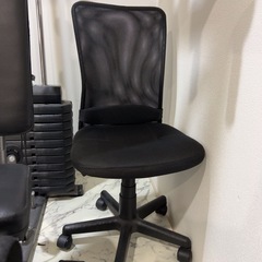 【美品】オフィスチェア(黒メッシュ)