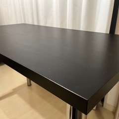 IKEA(イケア) GERTON 脚 伸縮式 クロムメッキ　リンモン　机  の画像