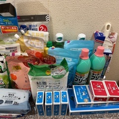 日用品セット(全て新品・カゴ付き)