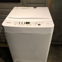 Hisense 洗濯機 5.5kg HW-E5503 2021年製