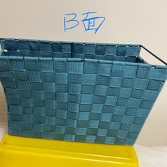 ☺️マガジンラック　新聞入　37✖️14.5✖️h24cm 水色の画像