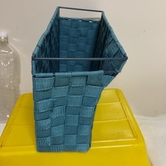 ☺️マガジンラック　新聞入　37✖️14.5✖️h24cm 水色の画像