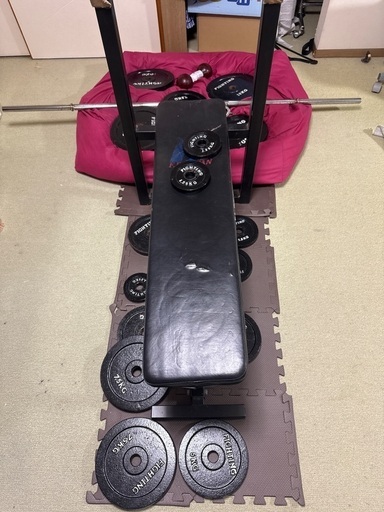 ベンチプレス　プレート　77.5kg