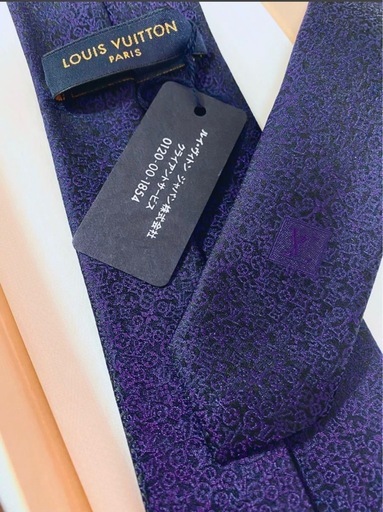 LOUIS VUITTON クラヴァット フローリッシュモノグラム ネクタイ
