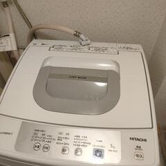 （先着順）日立全自動洗濯機5kgの画像
