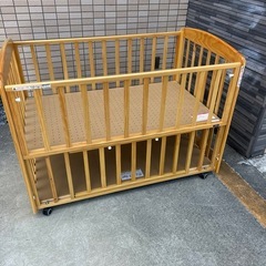 【ベビーベッド　KATOJI】【管理番号10303】