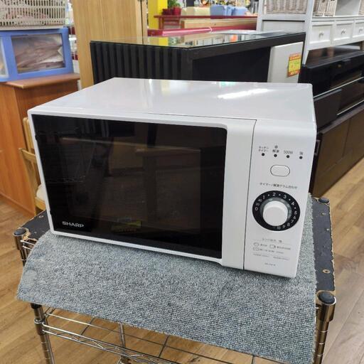 J030 ★Hzﾌﾘｰ★多少小キズ有り★SHARP★電子レンジ★RE-TM18-W★2020年製