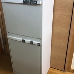  【タイムセール】ゴミ箱　ニトリ キッチン用　ワイド分別ペール2段 40Lの画像
