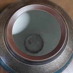 値下げ可 九谷焼 花瓶 青潰し 花入 花器の画像