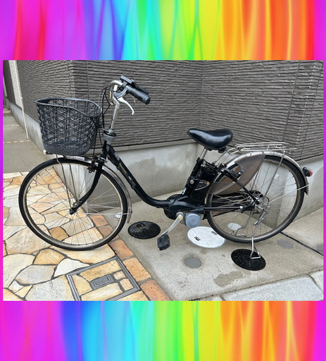 パナソニック電動アシスト自転車26インチ8.9AH 大容量8.9Ah?Panasonic ビビ 26インチ 電動自転車 電動アシスト