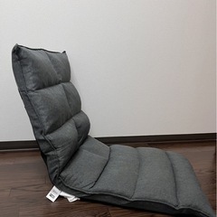 (中古)首リクライニング座椅子2点(Nウィン)ダークグレーバラ売り可能の画像